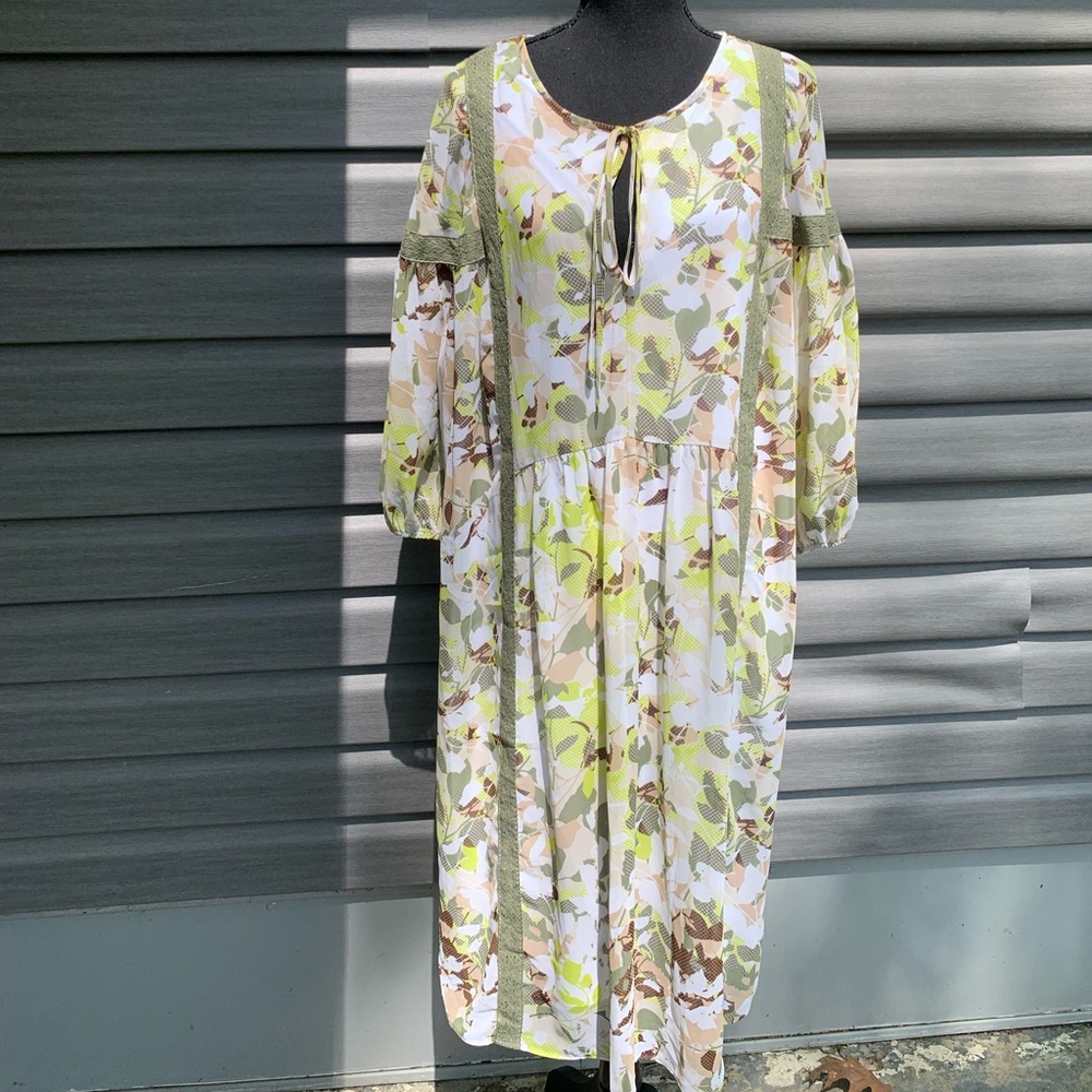 NWT 18/20 Lane Bryant pheasant dress